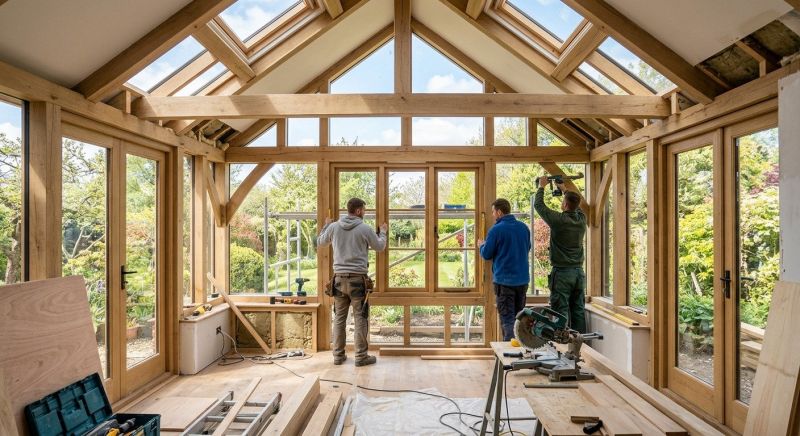 Sunroom Addition Construction in Seattle, WA